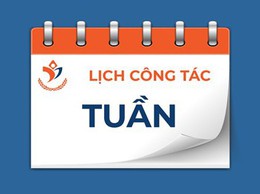 Kế hoạch công tác tuần 30/2025
