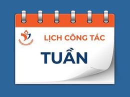 Kế hoạch công tác tuần 33/2025