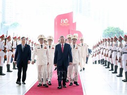 Lãnh đạo Đảng, Nhà nước dự Lễ kỷ niệm 80 năm Ngày truyền thống Công an nhân dân Việt Nam