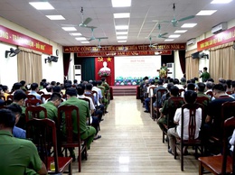 Xã Thường Tín tập huấn, nâng cao kỹ năng PCCC&CNCH cho các lực lượng.