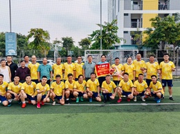 Xã Đại Thanh tổ chức giao hữu bóng đá chào mừng thành công Đại hội Đảng bộ xã lần thứ I, nhiệm kỳ 2025-2030; hướng tới chào mừng kỷ niệm 80 năm Cách mạng Tháng Tám thành công và Quốc khánh nước Cộng hòa xã hội chủ nghĩa Việt Nam.