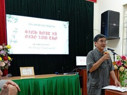 Câu lạc bộ thơ Tiếng Thu tổ chức sinh hoạt và giao lưu thơ quý III năm 2025