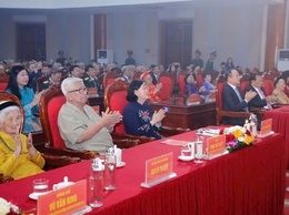 Hà Nội tổ chức gặp mặt cán bộ lão thành, người có công tiêu biểu
