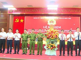Tự hào 80 năm CAND Việt Nam: Công an xã Phúc Thọ giữ gìn sự bình yên quê hương