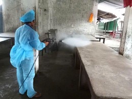 Thạch Thất triển khai tổng vệ sinh, khử trùng, tiêu độc, phòng chống dịch Tả lợn Châu Phi