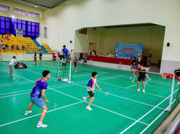 Giải cầu lông xã Đan Phượng mở rộng thu hút 125 vận động viên tham gia