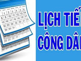 Lịch tiếp công dân tháng 8 của Chủ tịch HĐND và thường trực HĐND phường