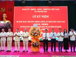 Xã Thanh Oai: Phát huy truyền thống 80 năm Công an nhân dân, xây dựng thế trận an ninh nhân dân vững chắc