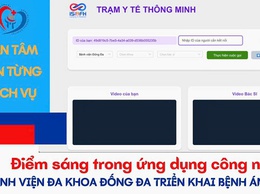 BVĐK Đống Đa tiên phong triển khai trạm y tế thông minh, nâng cao chất lượng khám chữa bệnh