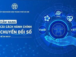 Hà Nội xây dựng cẩm nang cải cách hành chính, chuyển đổi số thực hiện Đề án 06