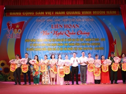 Liên hoan văn nghệ quần chúng chào mừng thành công Đại hội Đảng bộ xã lần thứ I, nhiệm kỳ 2025 – 2030; kỷ niệm 80 năm Cách mạng Tháng Tám và Quốc khánh 2/9
