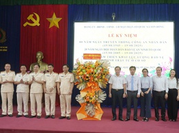 Sơn Đồng tổ chức kỷ niệm 80 năm Ngày truyền thống Công an Nhân dân (19/8/1945-19/8/2025) và 20 năm Ngày hội Toàn dân bảo vệ an ninh Tổ quốc