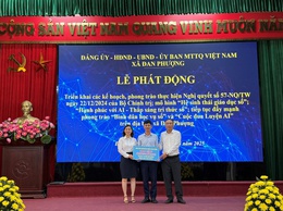 XÃ ĐAN PHƯỢNG QUYẾT TÂM THỰC HIỆN THÀNH CÔNG NGHỊ QUYẾT SỐ 57-NQ/TW CỦA BỘ CHÍNH TRỊ