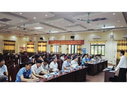 Phòng giao dịch Ngân hàng Chính sách xã hội Ba Vì tổ chức Hội nghị Tập huấn công tác ủy thác cho vay giữa Ngân hàng Chính sách xã hội và các tổ chức chính trị - xã hội
