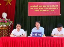 Tin tổng hợp: Đại biểu HĐND xã Hoài Đức tiếp xúc cử tri sau kỳ họp thứ 2 HĐND xã khóa I, nhiệm kỳ 2021-2026