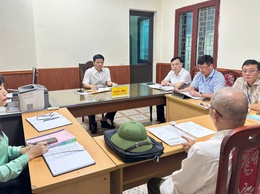 ĐỒNG CHÍ BÍ THƯ ĐẢNG ỦY, CHỦ TỊCH HĐND 
XÃ SÓC SƠN BÙI DUY CƯỜNG TIẾP CÔNG DÂN THÁNG 8/2025 