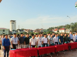 Xã Hưng Đạo tổ chức Lễ ra quân tổng vệ sinh môi trường năm 2025 hưởng ứng phong trào Sáng – Xanh- Sạch - Đẹp