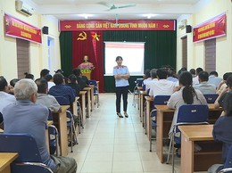 Xã Phúc Thọ tập huấn cho lực lượng tuần tra, canh gác bảo vệ đê điều phục vụ công tác PCTT&TKCN năm 2025