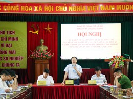 Đảng ủy xã tổ chức hội nghị lấy ý kiến các đồng chí nguyên lãnh đạo chủ chốt xã góp ý vào dự thảo Báo cáo chính trị Đại hội Đại biểu Đảng bộ xã lần thứ nhất, nhiệm kỳ 2025-2030