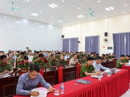 Công an xã Mê Linh: Sơ kết 01 năm triển khai lực lượng tham gia bảo vệ an ninh, trật tự ở cơ sở