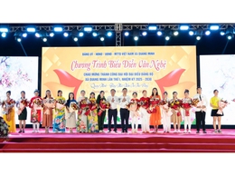 Đặc sắc chương trình văn nghệ chào mừng thành công Đại hội Đảng bộ xã Quang Minh lần thứ I, nhiệm kỳ 2025-2030