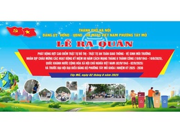 TÂY MỖ PHÁT ĐỘNG ĐỢT CAO ĐIỂM VỀ TRẬT TỰ ĐÔ THỊ, AN TOÀN GIAO THÔNG VÀ VỆ SINH MÔI TRƯỜNG CHÀO MỪNG CÁC NGÀY LỄ LỚN VÀ ĐẠI HỘI ĐẢNG BỘ PHƯỜNG