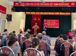 Phường Tây Tựu tổ chức bầu cử Tổ trưởng TDP nhiệm kỳ 2025 - 2027