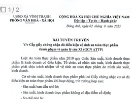 BÀI TUYÊN TRUYỀN