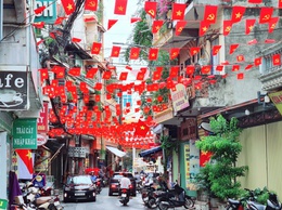 Thôn Phủ Quốc rộn ràng không khí chào mừng ngày Quốc khánh 2/9