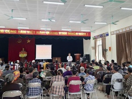 Trạm y tế phường Chương Mỹ tăng cường truyền thông các chính sách về dân số