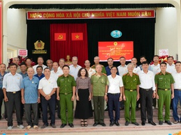 Chi hội Cựu Công an xã Chuyên Mỹ tổ chức gặp mặt truyền thống
