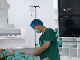 Bệnh viện Đa khoa Hà Đông chính thức đưa vào hoạt động Phòng Can thiệp mạch DSA hiện đại