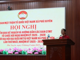 Hội nghị hướng dẫn các Ban công tác mặt trận tổ chức hội nghị ban công tác mặt trận nhiệm kỳ 2025 – 2028
