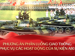 Chi tiết 5 mốc thời gian và tuyến đường cấm, hạn chế phục vụ Lễ diễu binh, diễu hành kỷ niệm 80 năm Quốc khánh