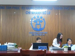 Điều chỉnh địa điểm thực hiện thủ tục hành chính tại Chi nhánh số 12 Trung tâm Phục vụ hành chính công Thành phố