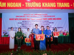Sôi nổi Ngày hội văn hóa, thể thao thanh thiếu niên, nhi đồng phường Yên Nghĩa