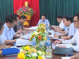 Xã Hát Môn giao ban tiến độ dự án đầu tư xây dựng hạ tầng kỹ thuật Cụm công nghiệp trên địa bàn xã Hát Môn