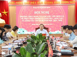 Xã Quang Minh quyết tâm nâng cao chất lượng toàn diện năm học mới