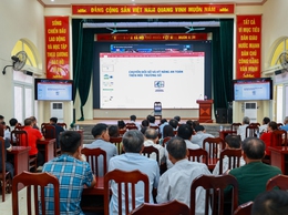 UBND xã tập huấn kiến thúc kỹ năng số