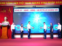 UBND xã phát động phong trào “Bình dân học vụ số” và triển khai Chiến dịch “45 năm ngày đêm ra quân hỗ trợ hoạt động chuyển đổi số 