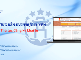 Hướng dẫn công dân thực hiện thủ tục 