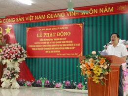 UBND xã Suối Hai phát động phong trào 
