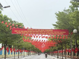 Xã Đan Phượng rực rỡ sắc cờ hoa chào mừng Kỷ niệm 80 năm Cách mạng tháng 8 thành công (19/8) và Quốc khánh nước CHXHCN Việt Nam (2/9)