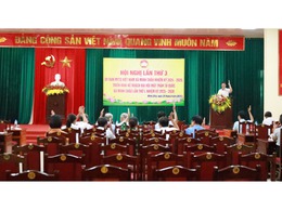 Hội nghị lần thứ Ba - Ủy ban MTTQ Việt Nam xã Minh Châu thông qua kế hoạch tổ chức Đại hội đại biểu lần thứ I, nhiệm kỳ 2025–2030.