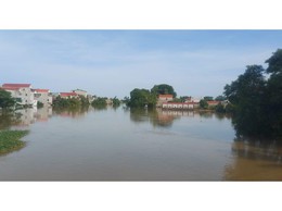 Xã Phú Nghĩa chủ động ứng phó với lũ trên sông Bùi
