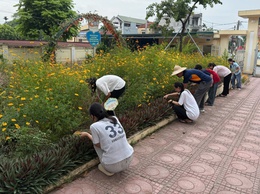 Trường THCS Phú Đông khí thế mới cho năm học mới 2025-2026.