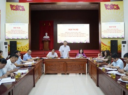 Hội nghị họp Ban Chỉ đạo thực hiện công tác bồi thường, hỗ trợ , tái định cư dự án đường sắt tốc độ cao trên trục Bắc Nam và các dự án trọng điểm trên địa bàn xã Chuyên Mỹ