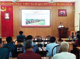 SÓC SƠN TẬP HUẤN NÂNG KIẾN THỨC, KỸ NĂNG PHÒNG CHỐNG THIÊN TAI 