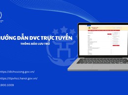Hướng dẫn công dân thực hiện thủ tục “Thông báo lưu trú” trực tuyến trên Cổng Dịch vụ công Quốc gia