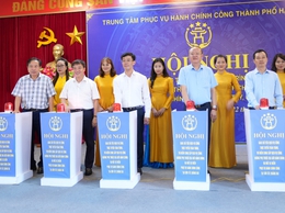 Trung tâm Phục vụ hành chính công thành phố Hà Nội:  Ra mắt hai Điểm Phục vụ hành chính công tại Sơn Tây và Quảng Oai
